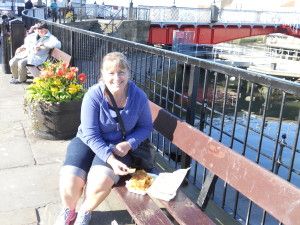 Whitby fish and chips